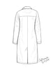 DR3 100% Cotton Ladies Lab Coat