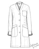DR10 Ladies Lab Coat