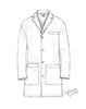 DR11 Men's Lab Coat