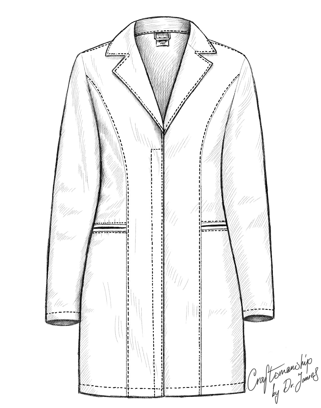 How To Cut Lab Coat at Scott Fleming blog